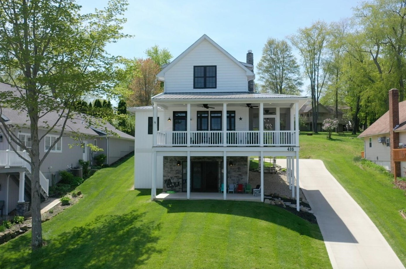 416 Lakeview Heights Dr, Howard OH  43028-9565 exterior