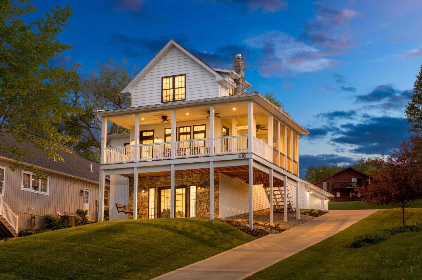 416 Lakeview Heights Dr, Howard OH  43028-9565 exterior