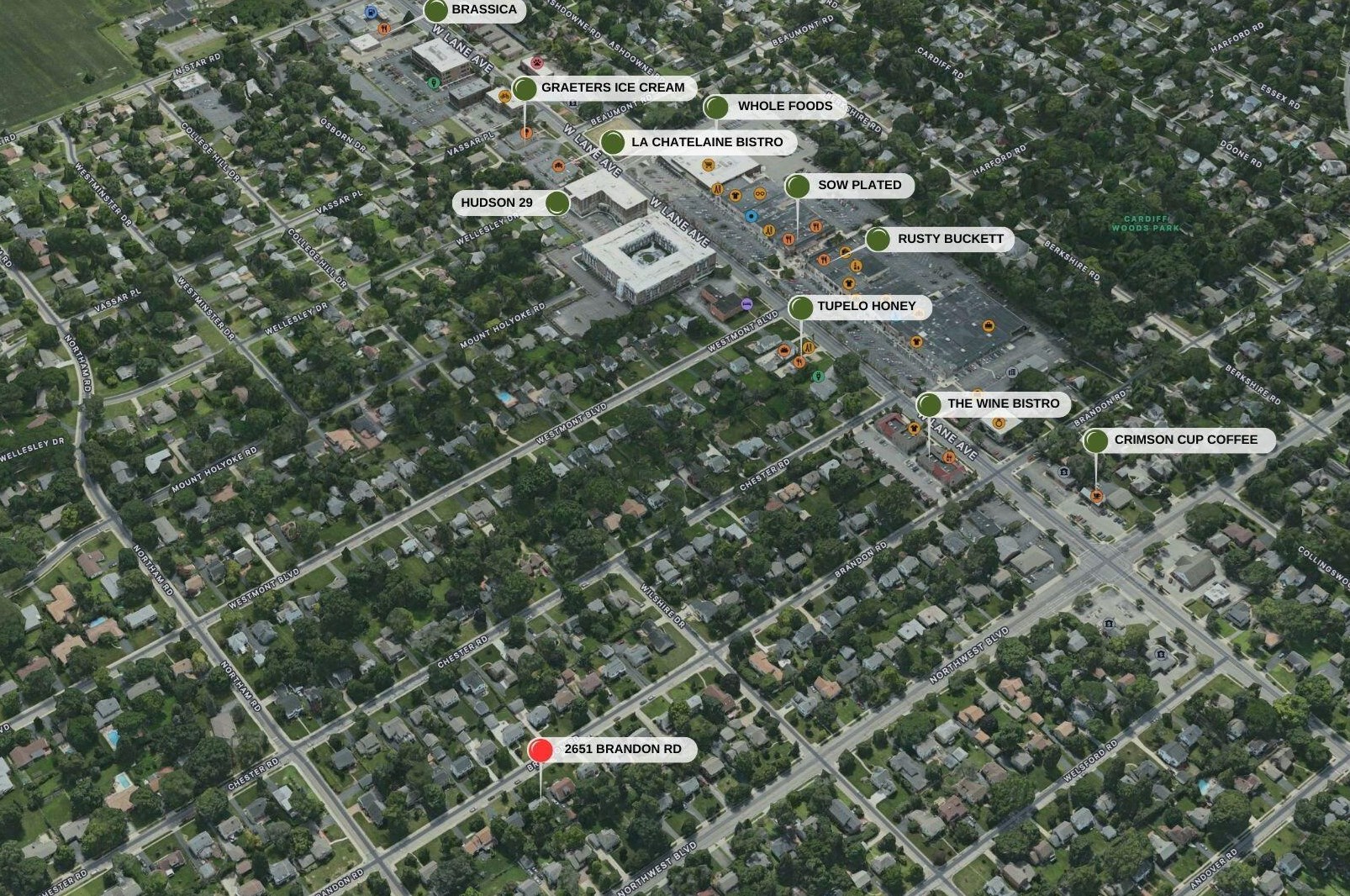 2651 Brandon Rd, Columbus OH 43221-3336 exterior