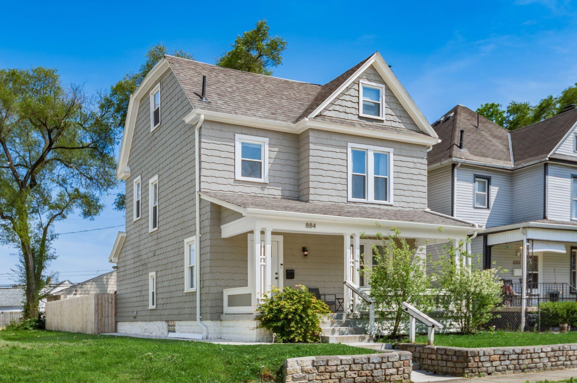 884 Ellsworth Ave, Columbus OH  43206-1708 exterior