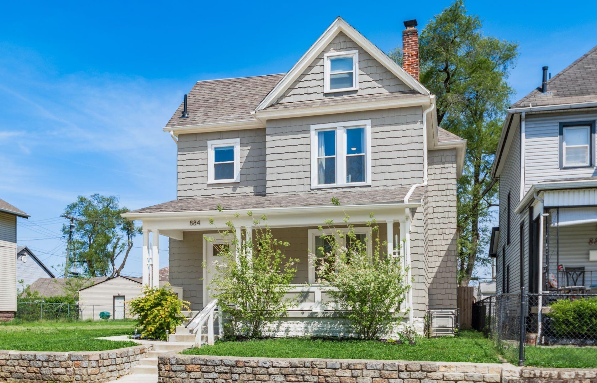 884 Ellsworth Ave, Columbus OH  43206-1708 exterior