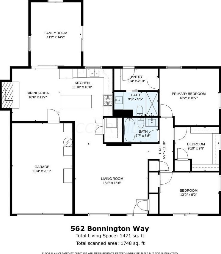 562 Bonnington Way, Columbus OH  43230-2302 exterior