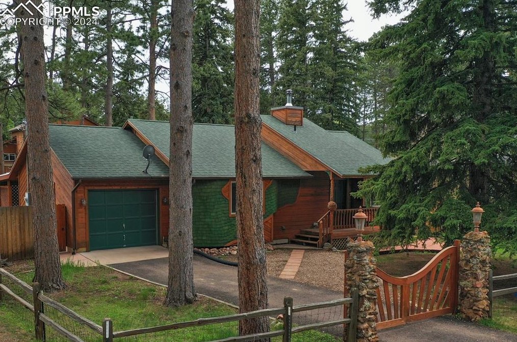 251 Gunnison Ave, Woodland Park CO 80863-1362 exterior