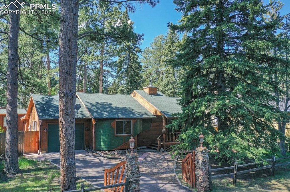 251 Gunnison Ave, Woodland Park CO 80863-1362 exterior