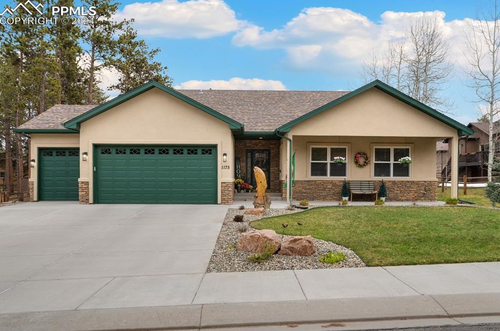1175 Ptarmigan Dr, Woodland Park CO 80863-8004 exterior