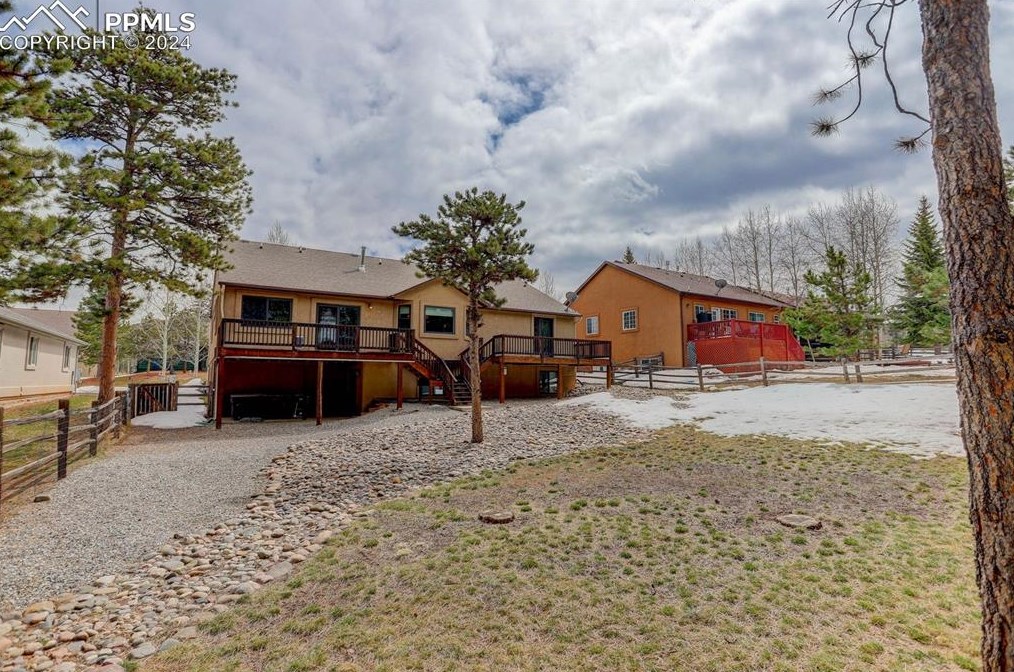 1116 Ptarmigan Dr, Woodland Park CO 80863-8004 exterior