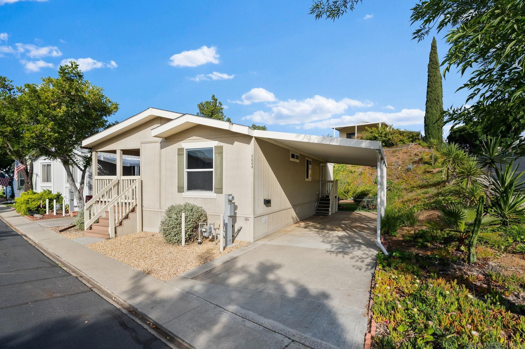 4844 Old Cliffs Rd, San Diego CA  92120-1142 exterior