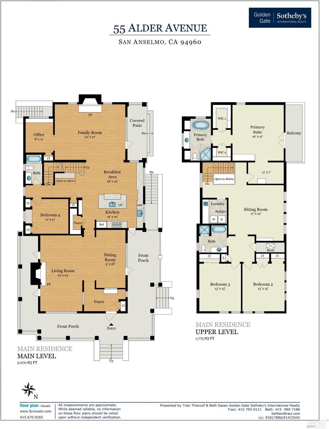 55 Alder Ave, San Anselmo CA 94960-1706 exterior