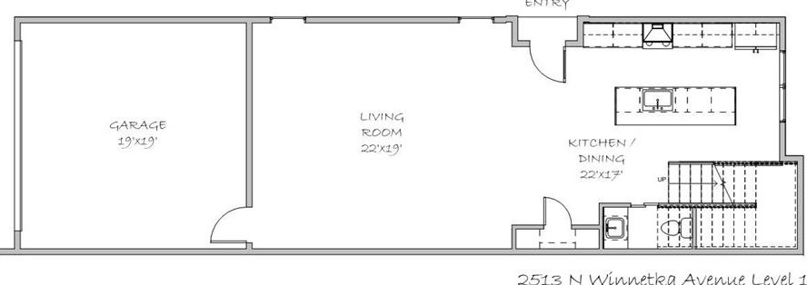 2513 Winnetka Ave, Dallas TX  75212-5342 exterior