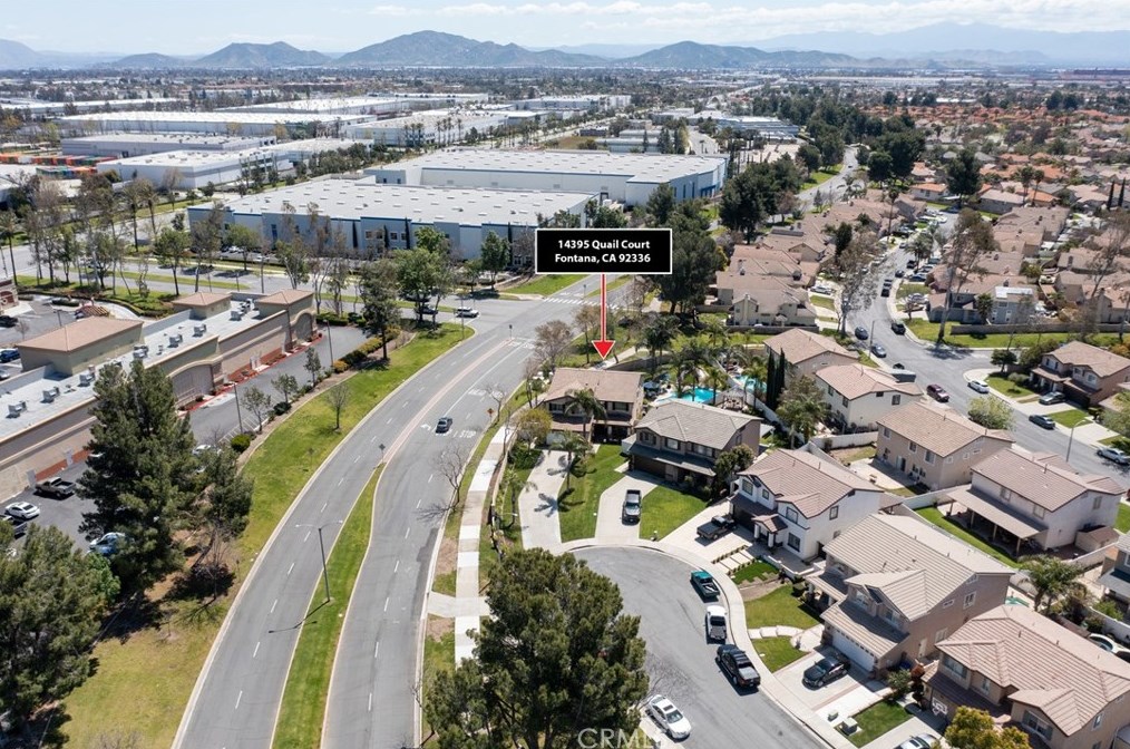 14395 Quail Ct, Fontana CA  92336-3625 exterior
