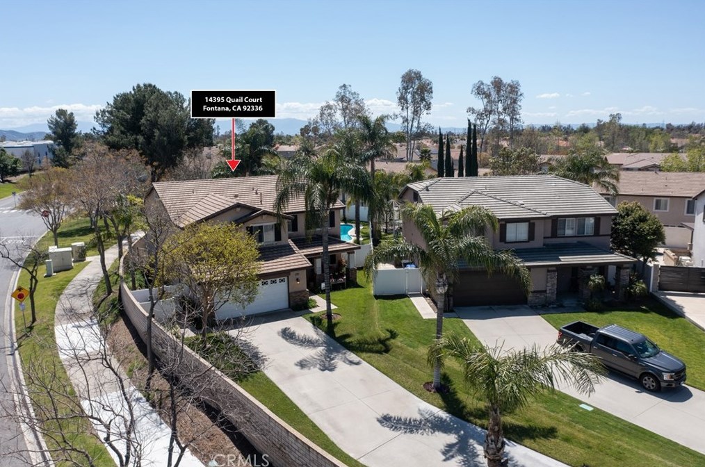 14395 Quail Ct, Fontana CA  92336-3625 exterior