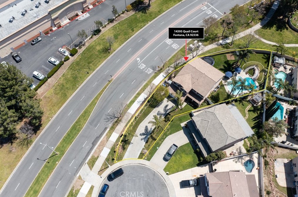 14395 Quail Ct, Fontana CA  92336-3625 exterior