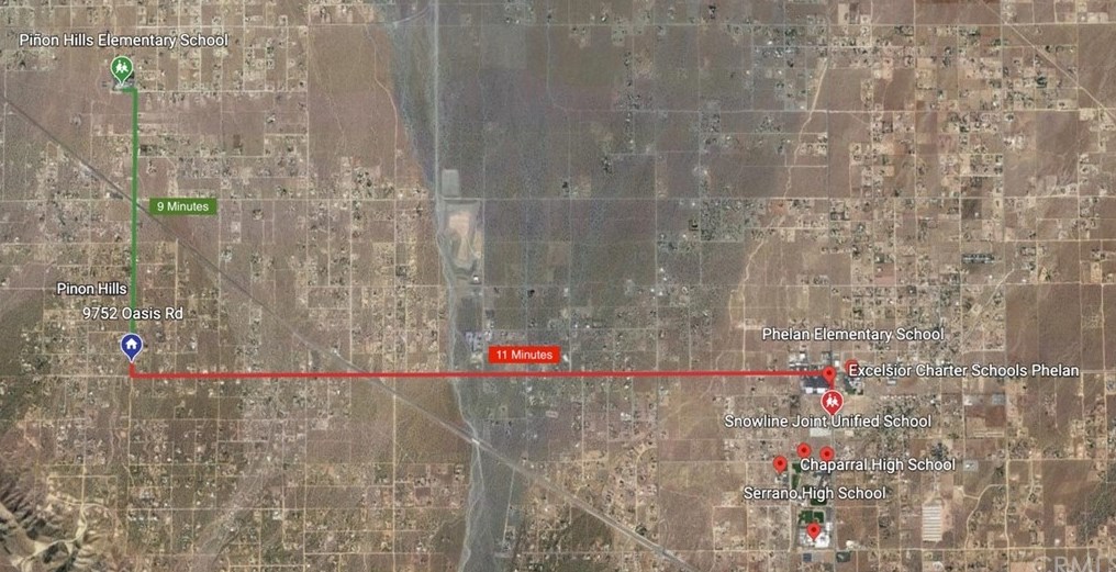 9752 Oasis Rd, Pinon Hills CA  92372 exterior