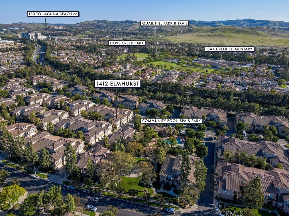 1412 Elmhurst, Irvine CA  92618-4024 exterior