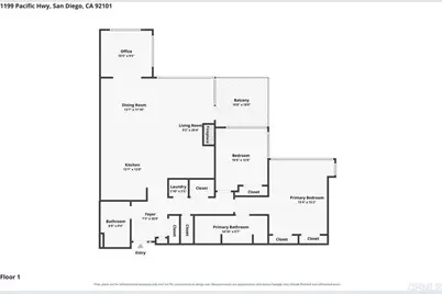 1199 Pacific Highway #1805, San Diego, CA 92101 - Photo 35