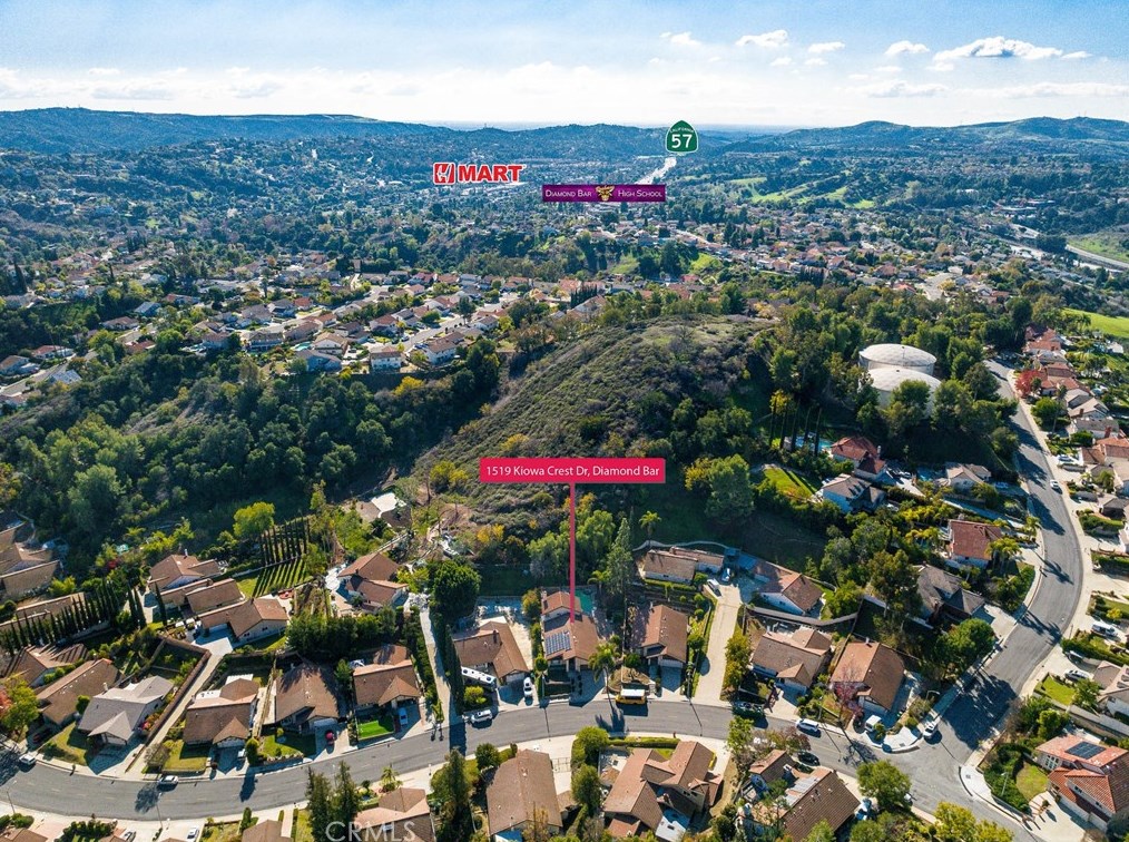 1519 Kiowa Crest Dr, Pomona CA  91765-3918 exterior