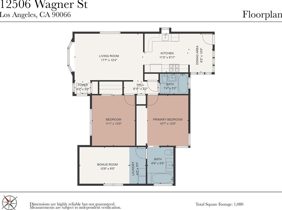 12506 Wagner St, Los Angeles CA  90066-6828 exterior