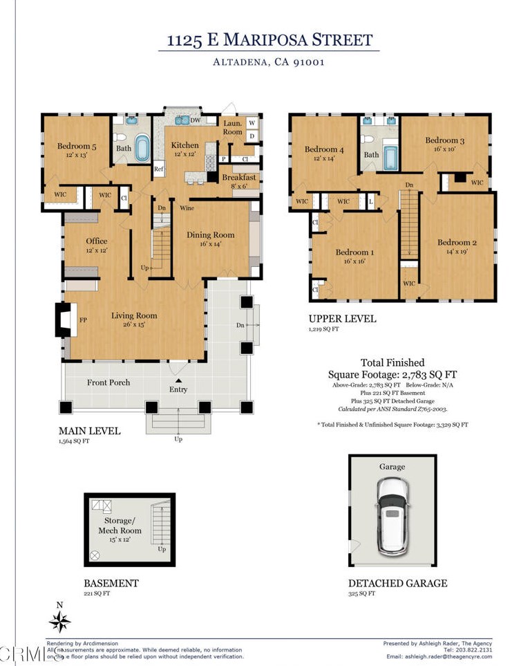 1125 Mariposa St, Altadena CA  91001-2021 exterior
