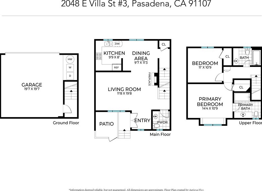 2048 Villa St, Pasadena CA  91107-2354 exterior