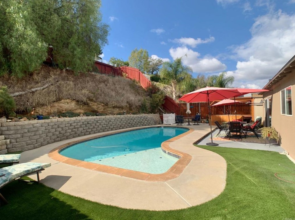 8069 Poplin Dr, Santee CA  92071-3419 exterior