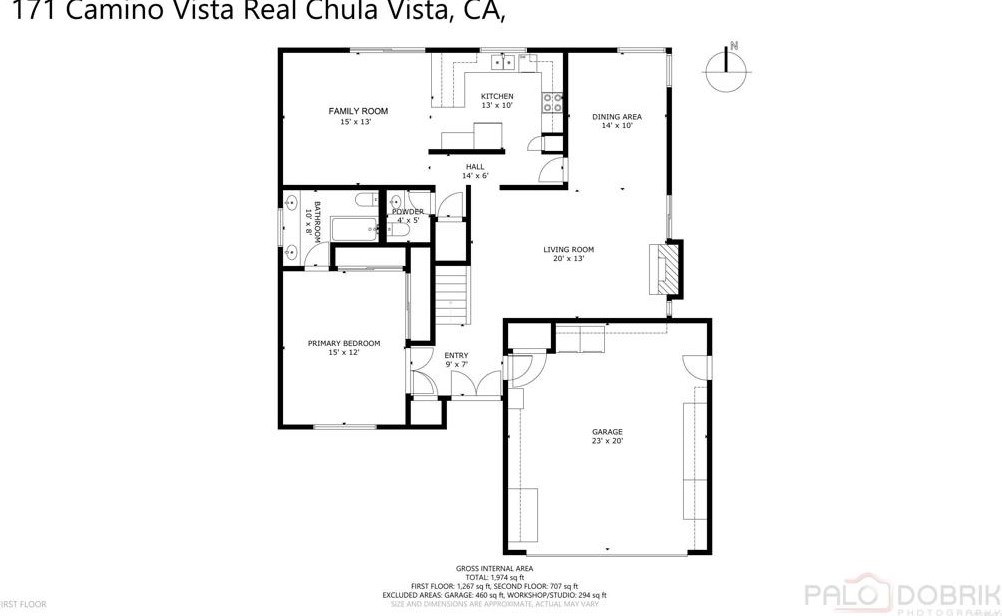 171 Camino Vista Real, Chula Vista CA  91910-6260 exterior