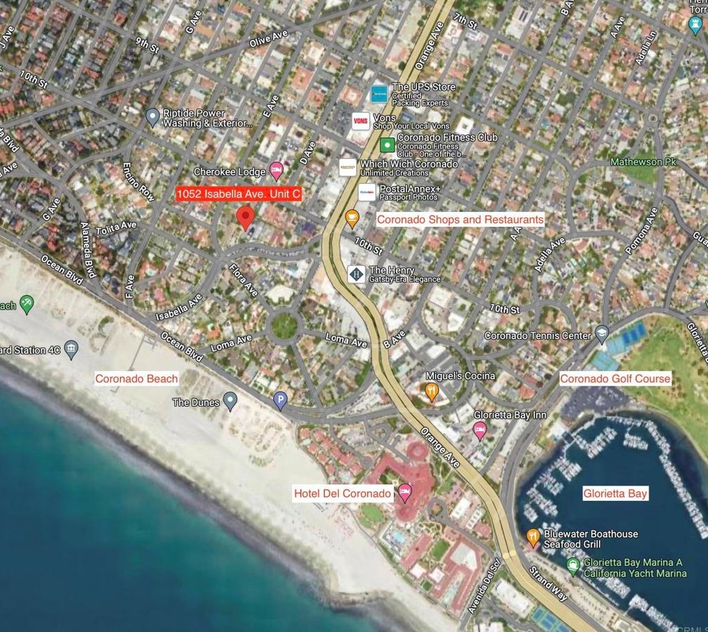 1052 Isabella Ave, San Diego CA 92118-2859 exterior