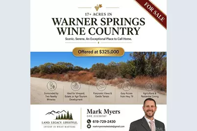 0 Silver Fox Road, Warner Springs, CA 92086 - Photo 1