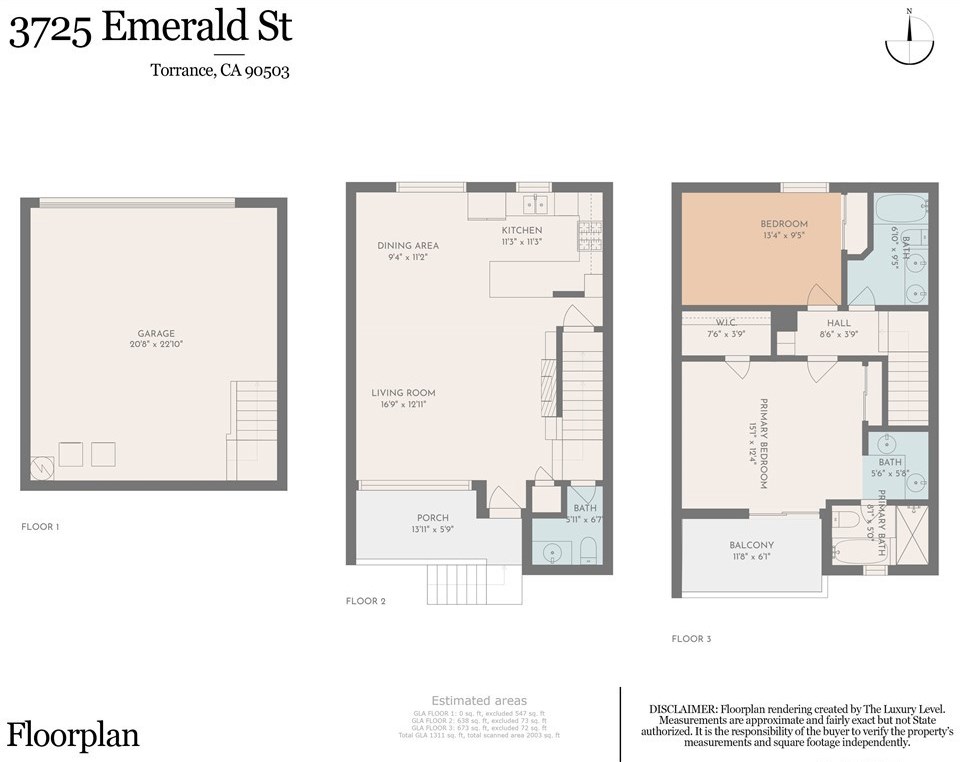 3725 Emerald St, Torrance CA  90503-3441 exterior