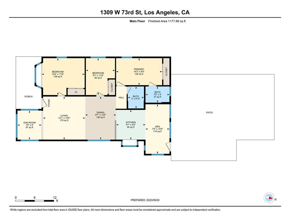 1309 73rd St, Los Angeles CA  90044-2437 exterior
