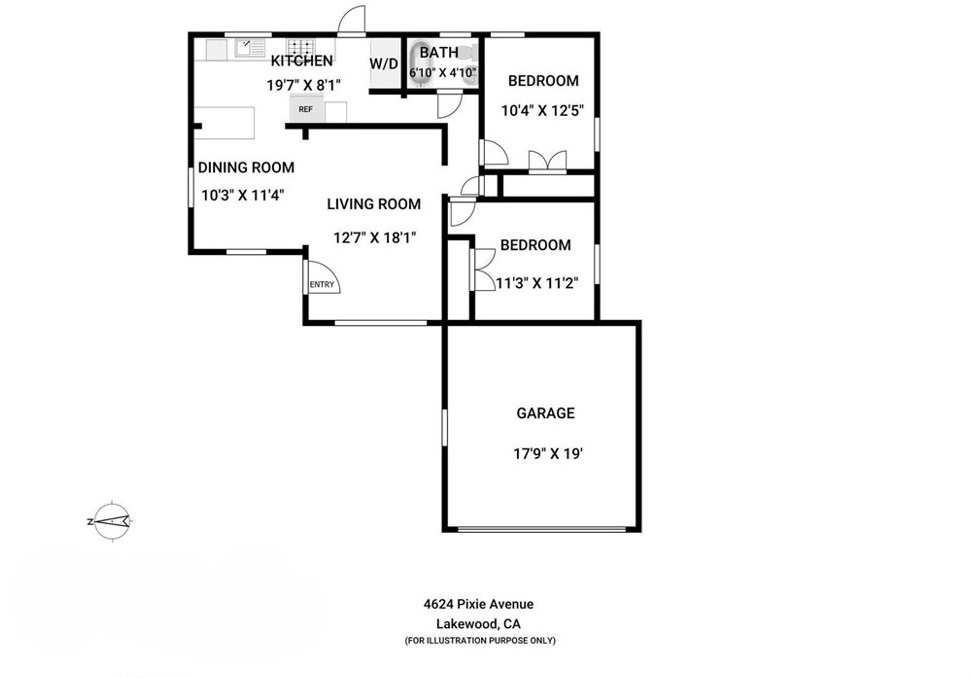 4624 Pixie Ave, Lakewood CA  90712-3620 exterior