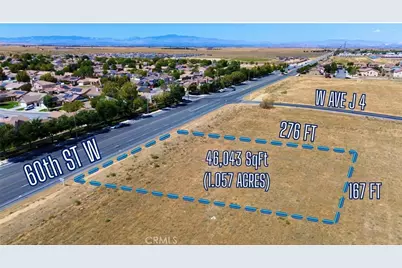 0 W Vac/ Vic Sec 60th St W & W Avenue J 4, Lancaster, CA 93536 - Photo 1