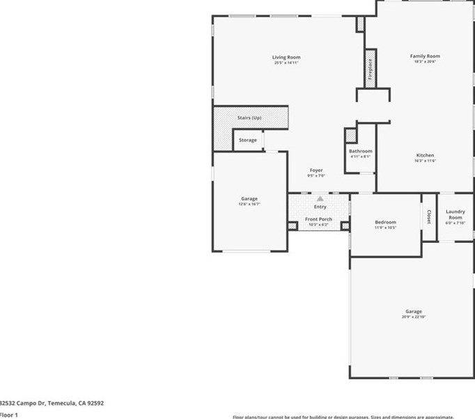 32532 Campo Dr, Temecula CA  92592-6614 exterior