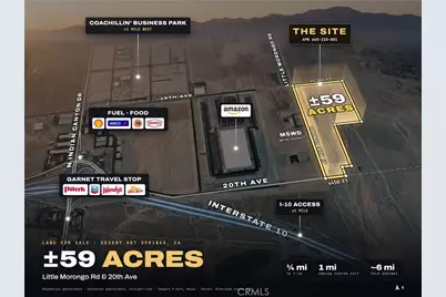 59 Acres Little Morongo/20th, Desert Hot Springs, CA 92882 - Photo 3