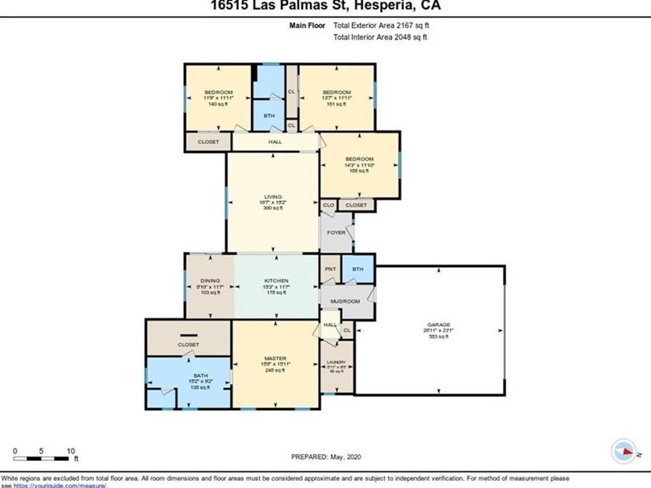 16515 Las Palmas St, Hesperia CA  92345-2114 exterior