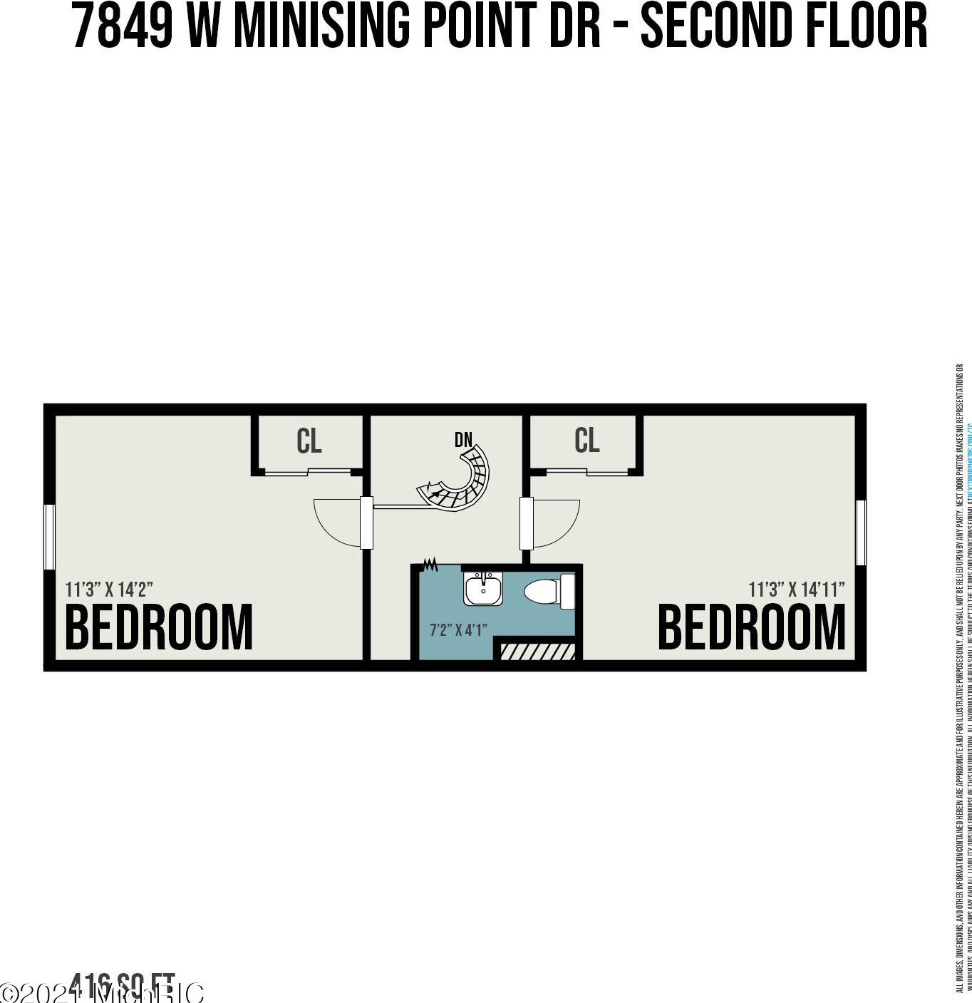 7849 Minising Point Dr, Baldwin MI 49304-8775 exterior