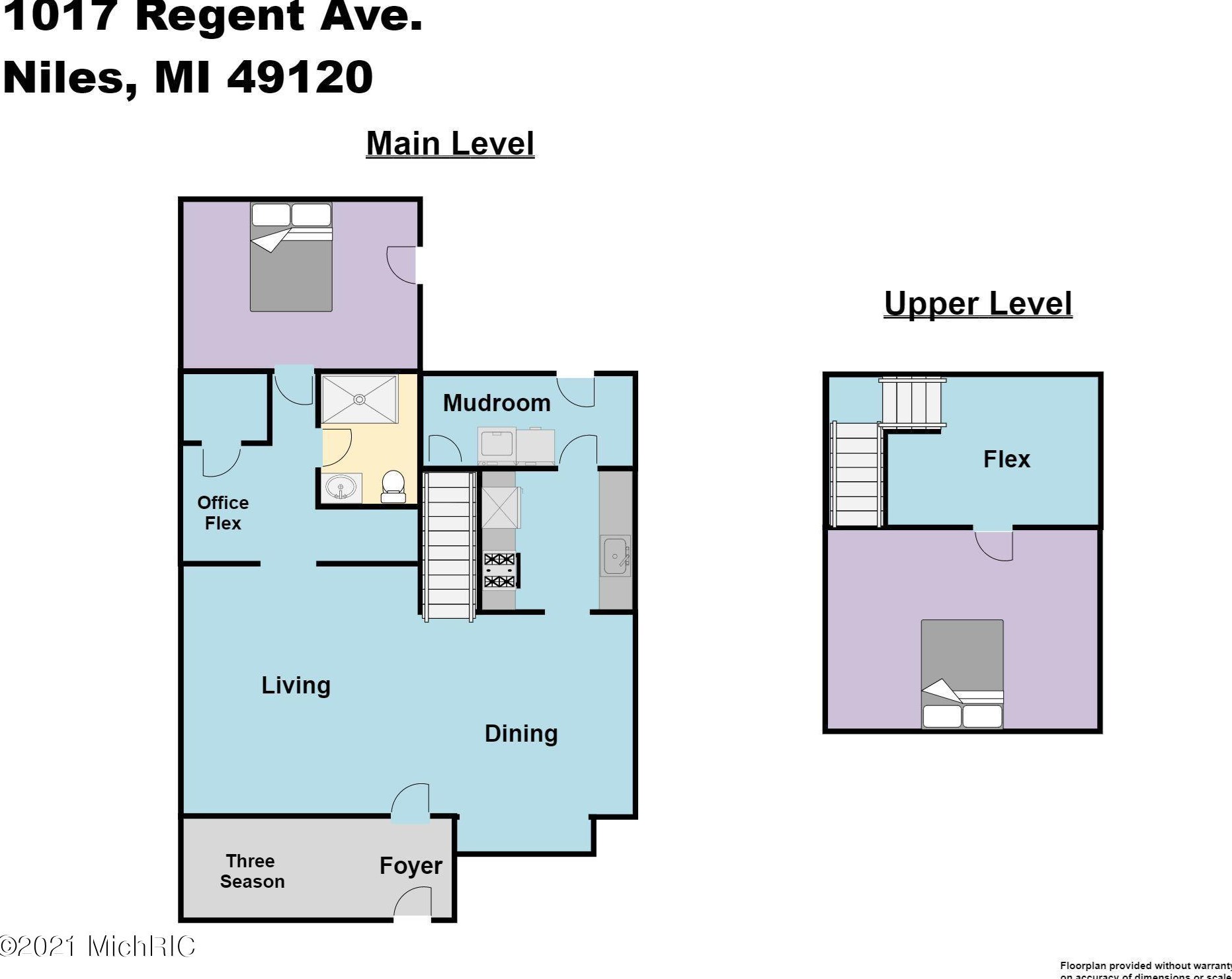 1017 Regent St, Niles MI 49120-2645 exterior