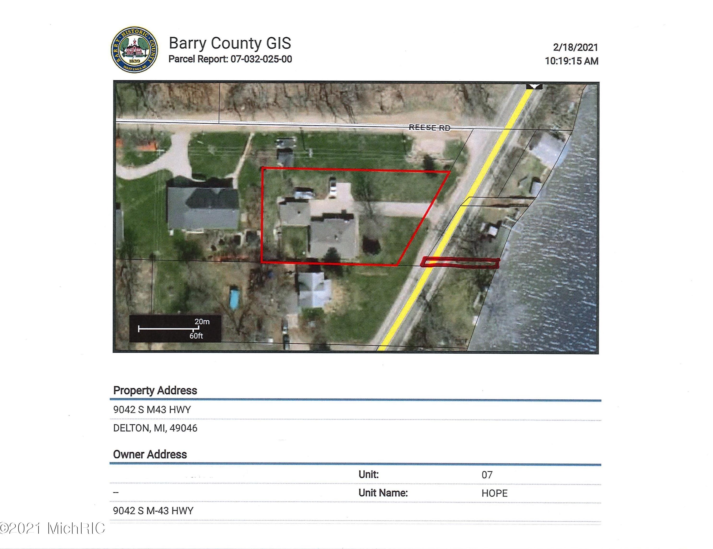 9042 M43, Delton MI 49046-9499 exterior