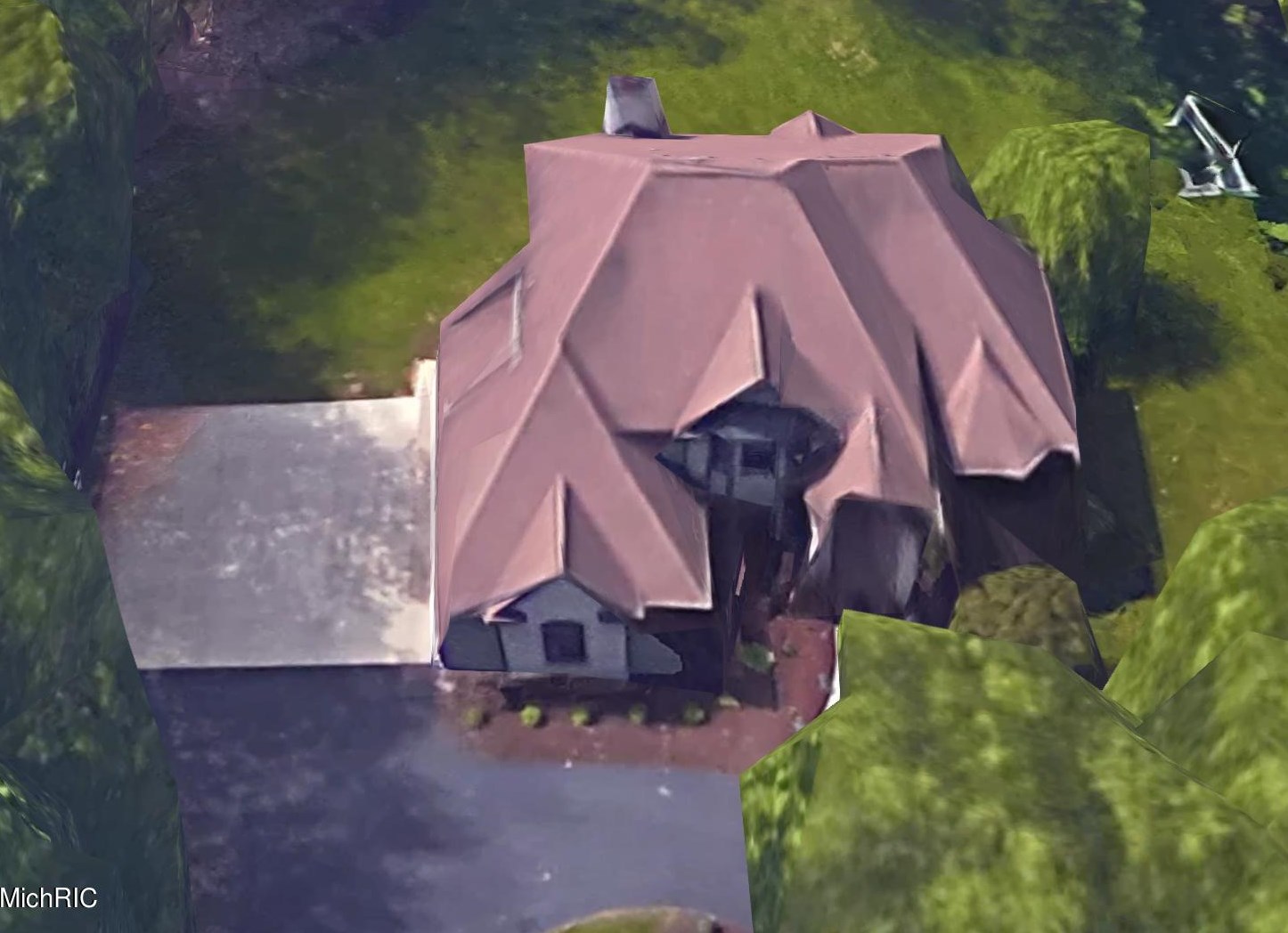 3081 Pickford Dr, Ada MI 49301-8344 exterior