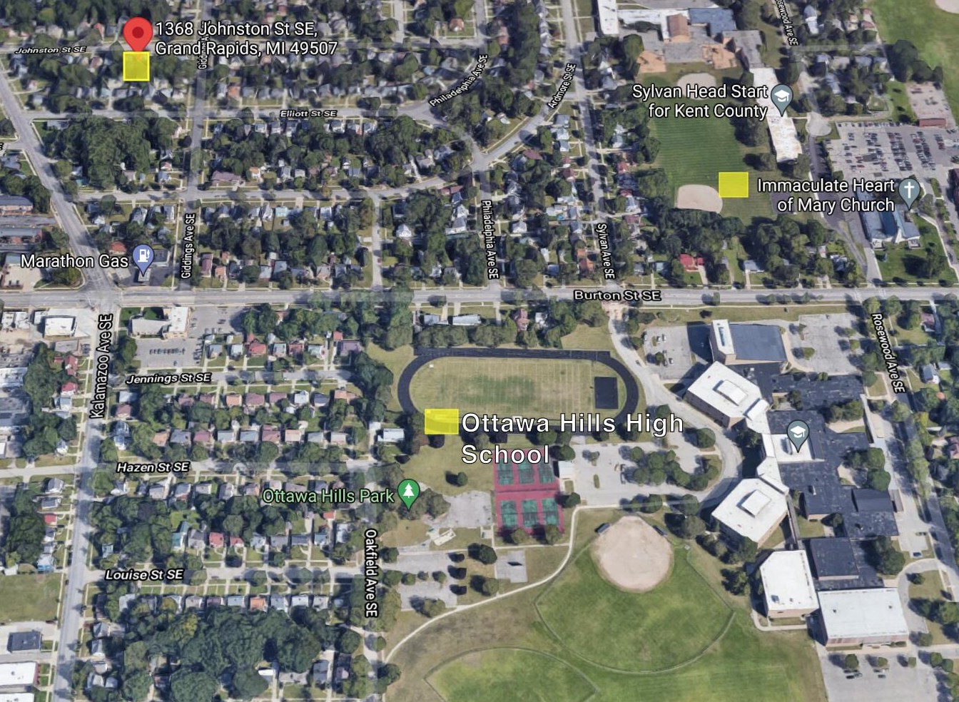 1368 Johnston St, Grand Rapids MI  49507-2828 exterior