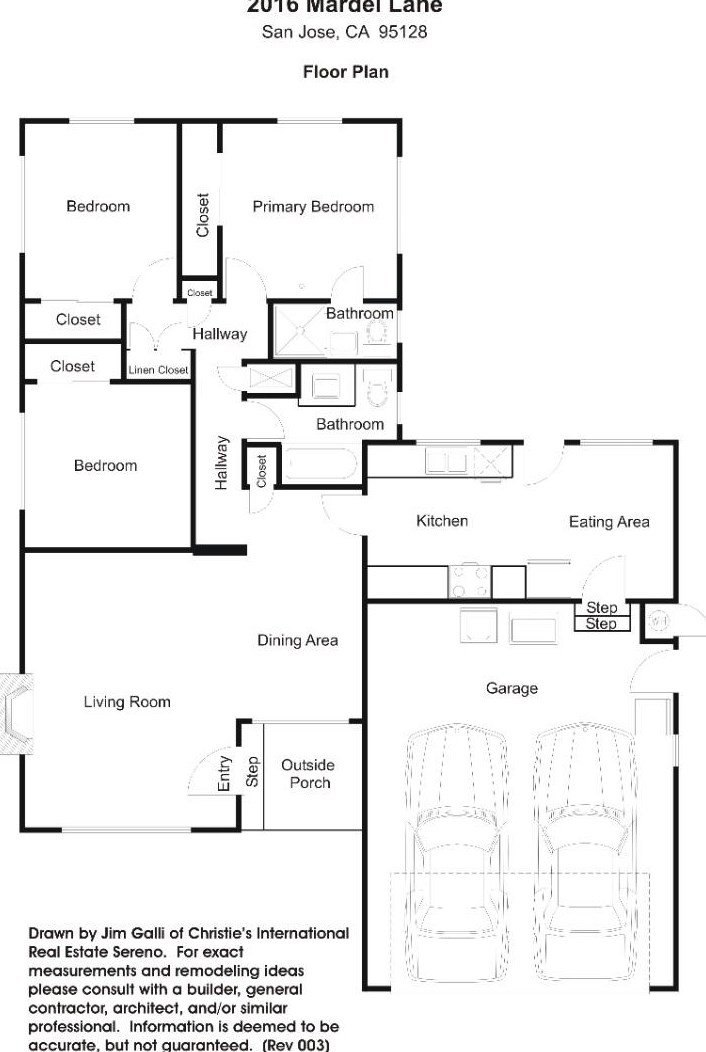 2016 Mardel Ln, San Jose CA  95128-5018 exterior