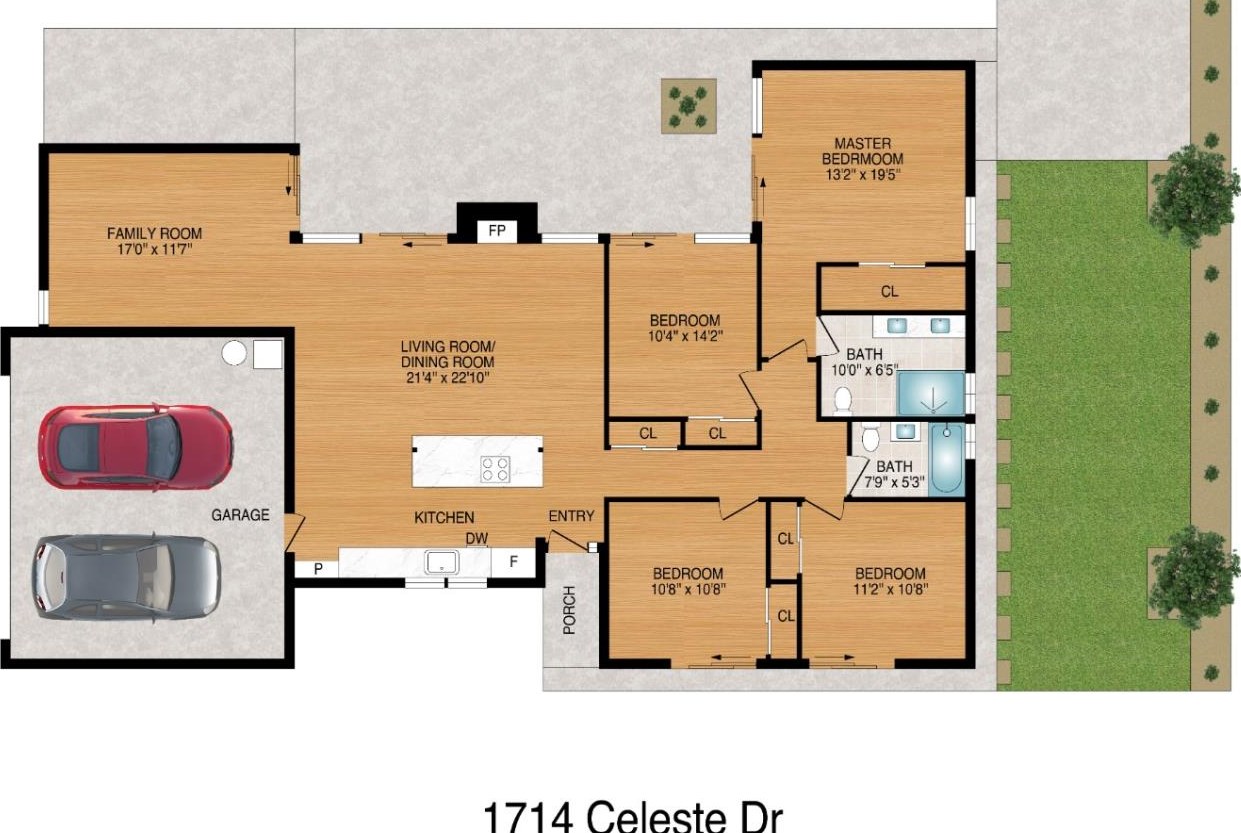 1714 Celeste Dr, San Mateo CA  94402-2604 exterior