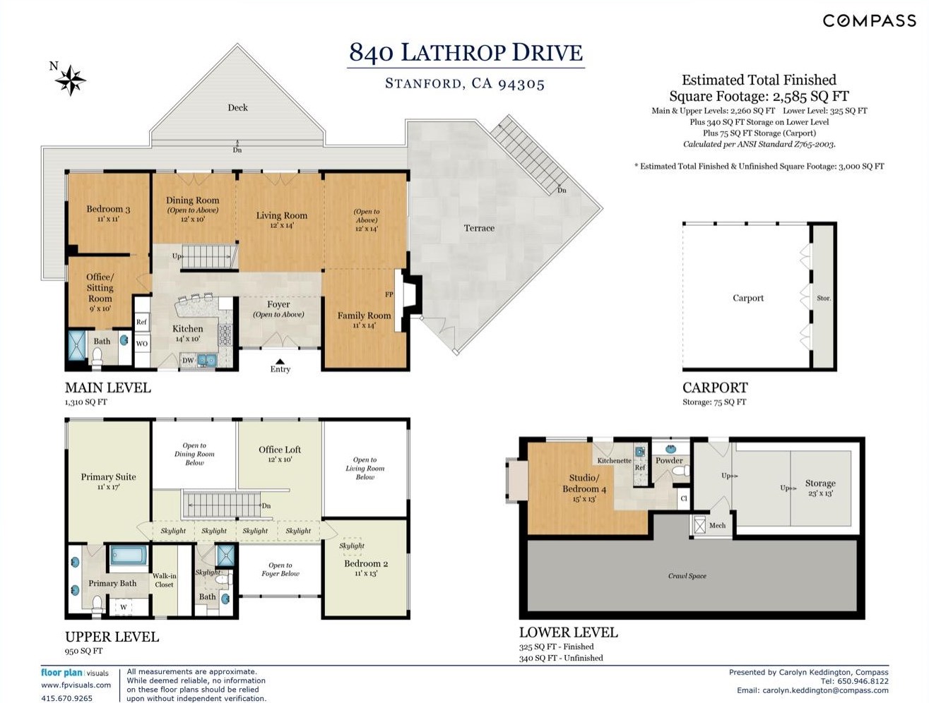 840 Lathrop Dr, Palo Alto CA  94305-1053 exterior