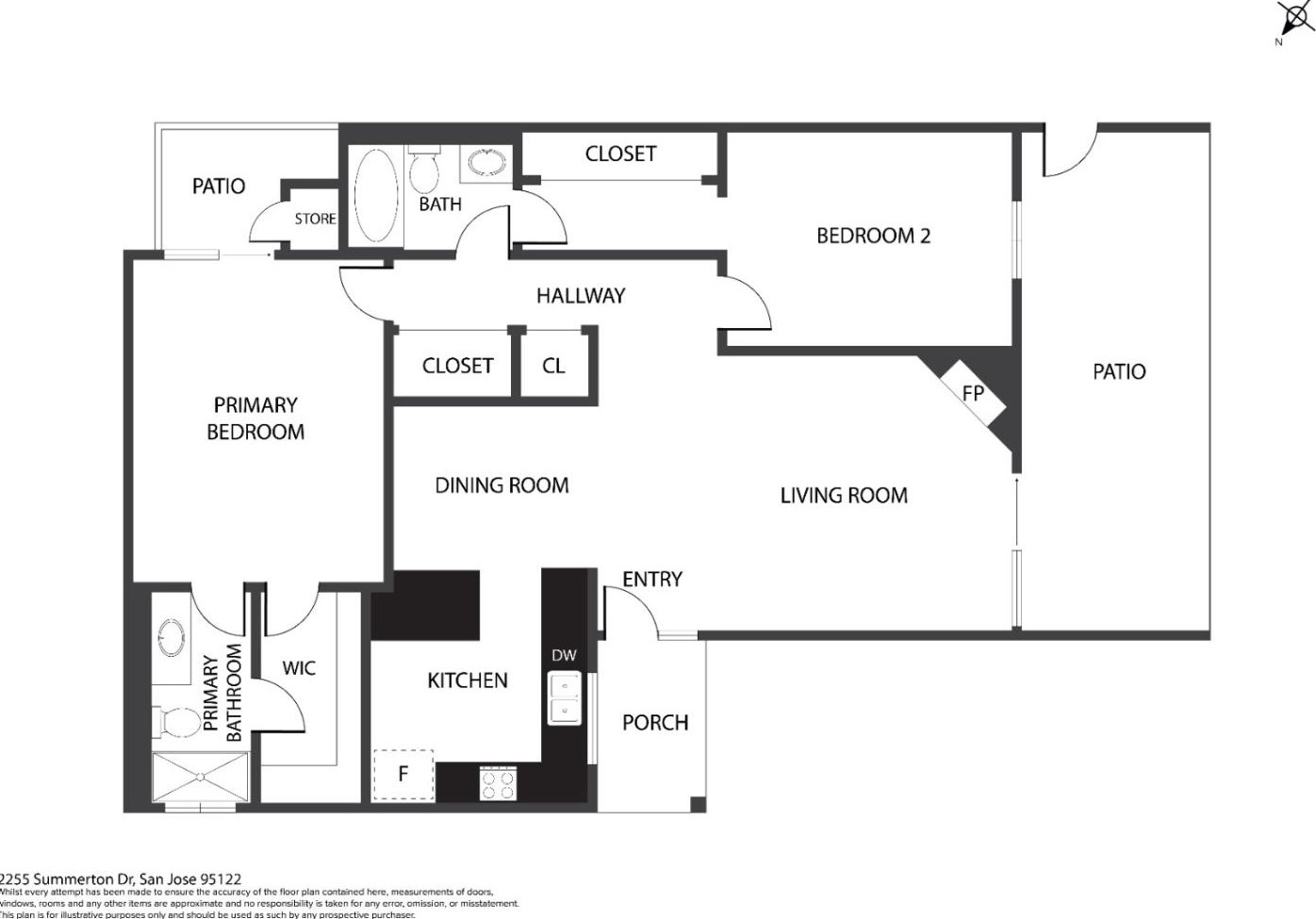 2255 Summerton Dr, San Jose CA  95122-3381 exterior