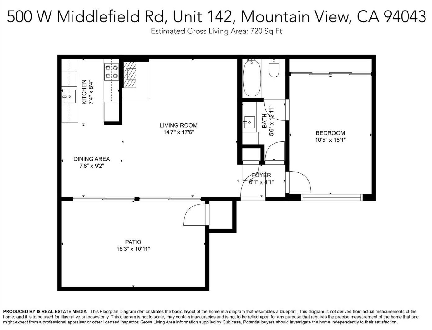 500 Middlefield Rd, Mountain View CA  94043-3420 exterior