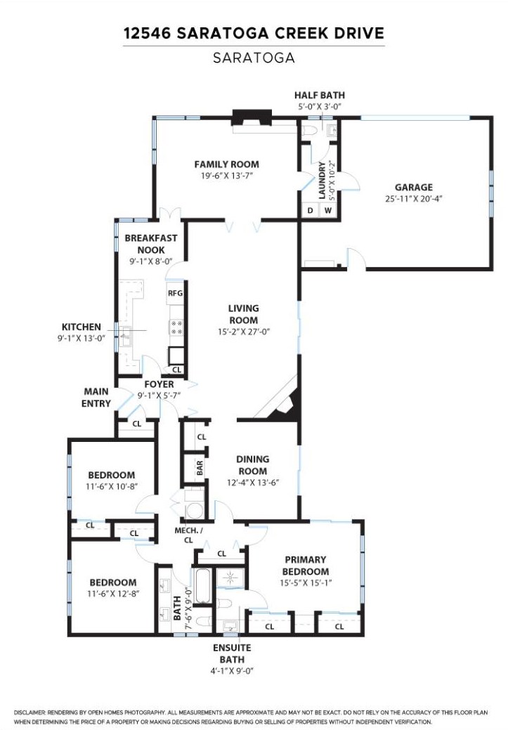 12546 Saratoga Crk Dr, Saratoga CA  95070-3569 exterior