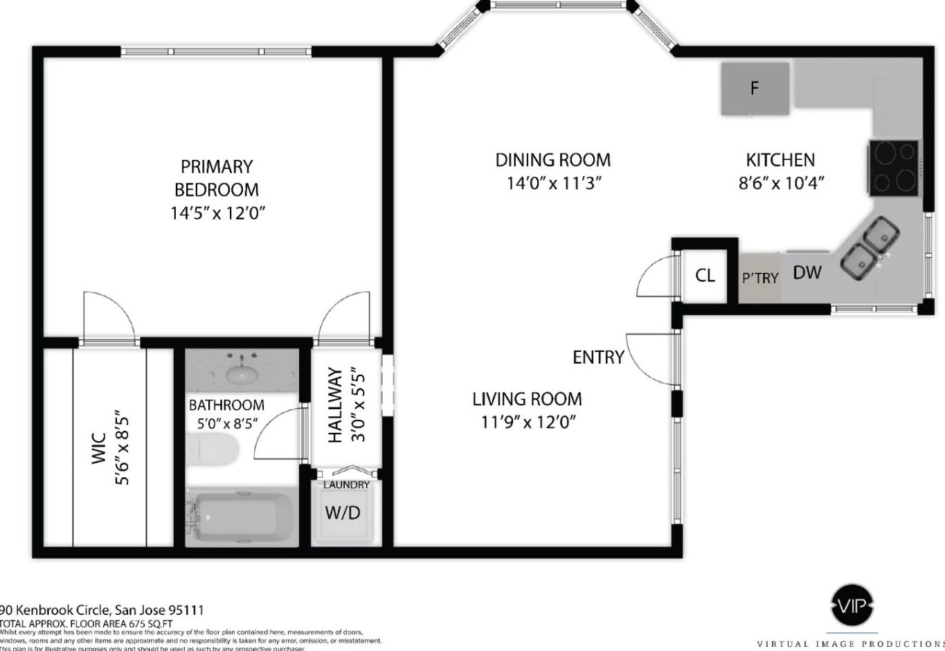 90 Kenbrook Cir, San Jose CA  95111-3270 exterior