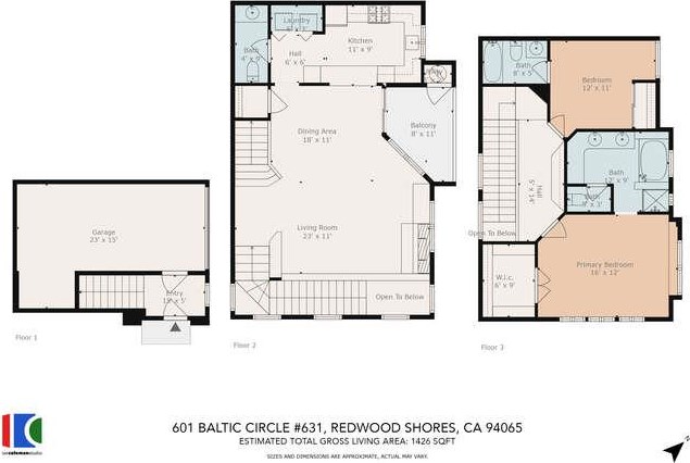 601 Baltic Cir, Redwood City CA  94065-2226 exterior