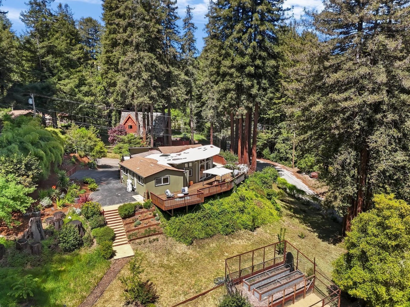 1767 Altamont Dr, Felton CA  95018-9510 exterior