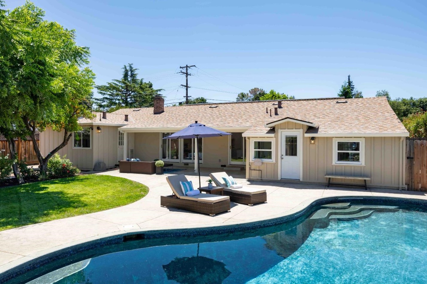 1498 Brookmill Rd, Los Altos CA exterior