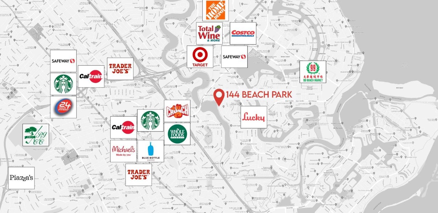 144 Beach Park Blvd, San Mateo CA  94404-2708 exterior
